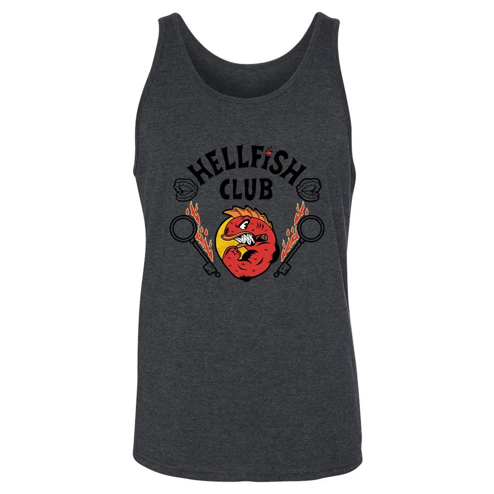 Unisex Jersey Tank - 1TVCC1R3 - Dark Grey Heather - 6