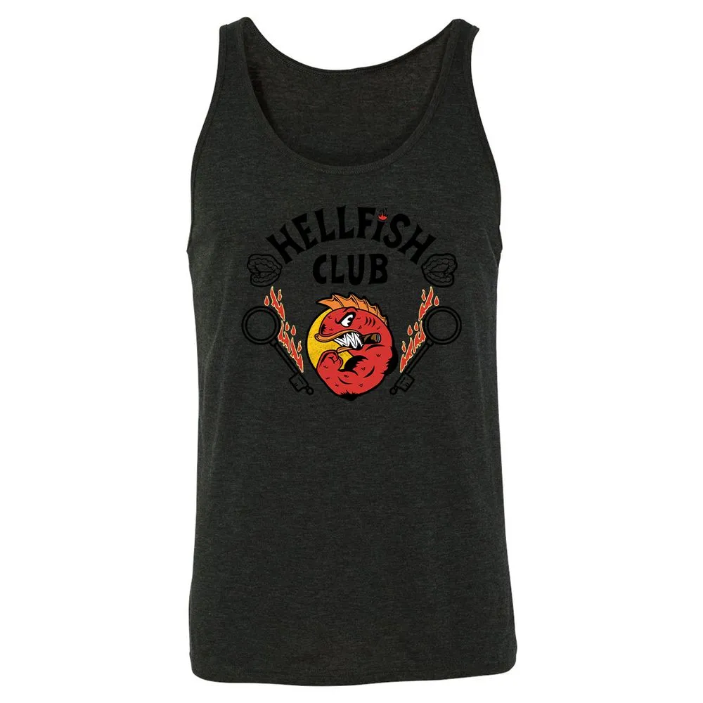 Unisex Jersey Tank - 1TVCC1R3 - Charcoal Black Triblend - 5