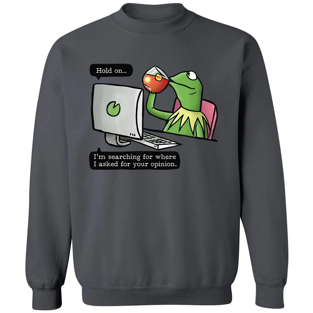 Classic Unisex Sweatshirt - RYPUQ8AD - Charcoal - 7