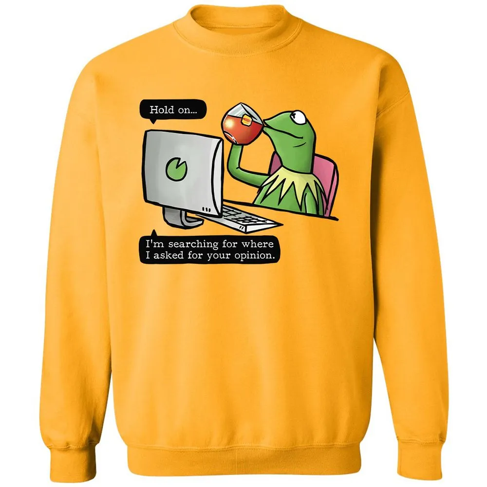 Classic Unisex Sweatshirt - RYPUQ8AD - Gold - 11