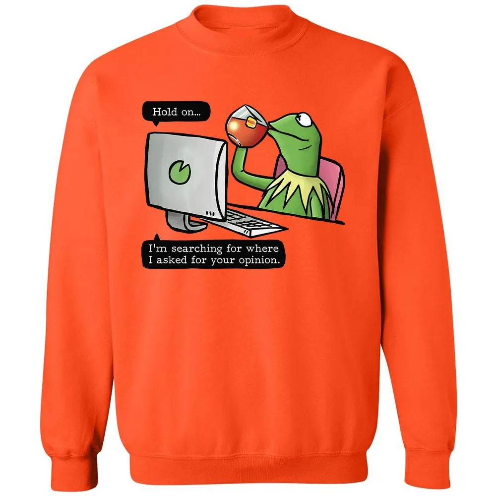 Classic Unisex Sweatshirt - RYPUQ8AD - Orange - 10
