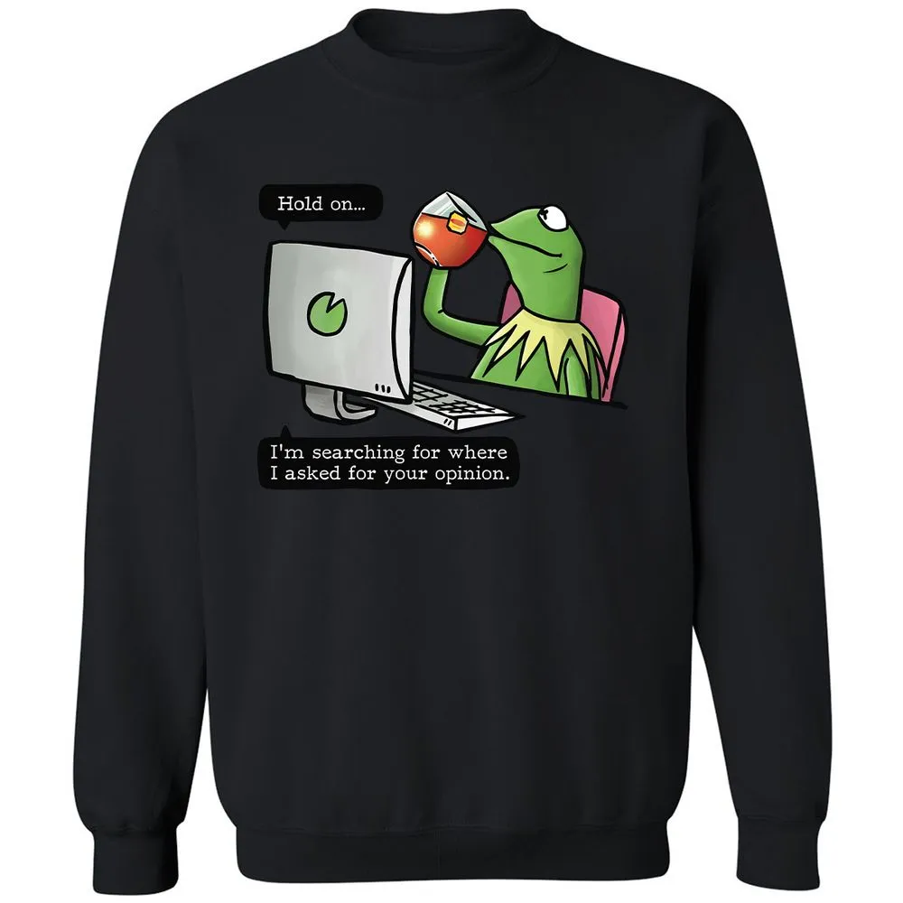 Classic Unisex Sweatshirt - RYPUQ8AD - Black - 12