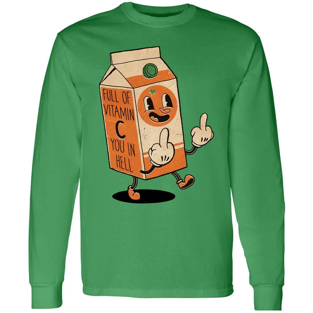 Long Sleeve T-Shirt - 2J2VYYZK - Irish Green - 10