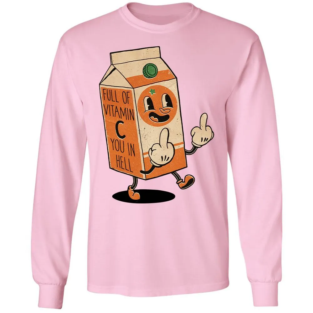 Long Sleeve T-Shirt - 2J2VYYZK - Light Pink - 3