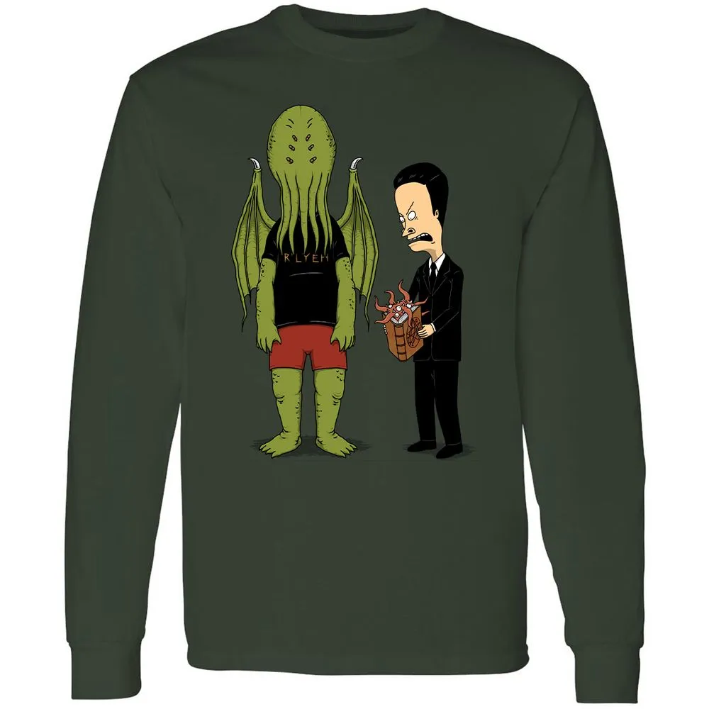 Long Sleeve T-Shirt - 8MC71HMX - Forest Green - 8