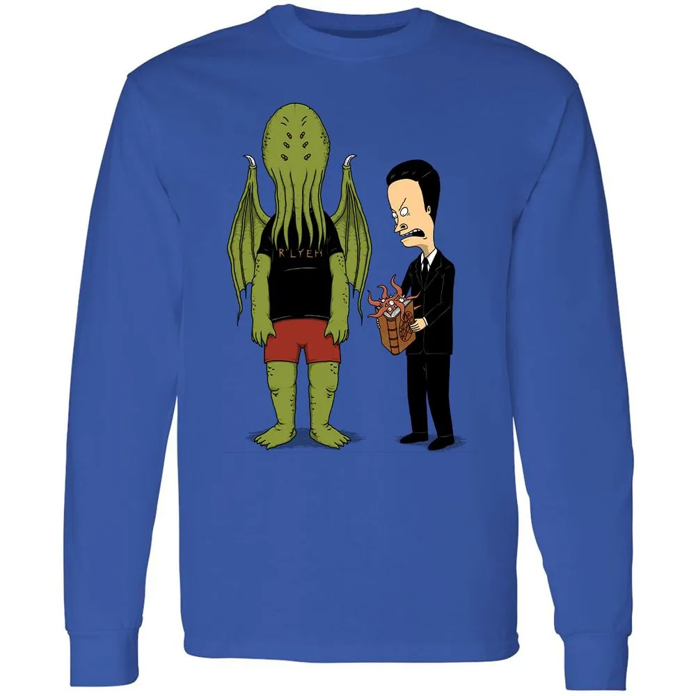 Long Sleeve T-Shirt - 8MC71HMX - Royal - 4