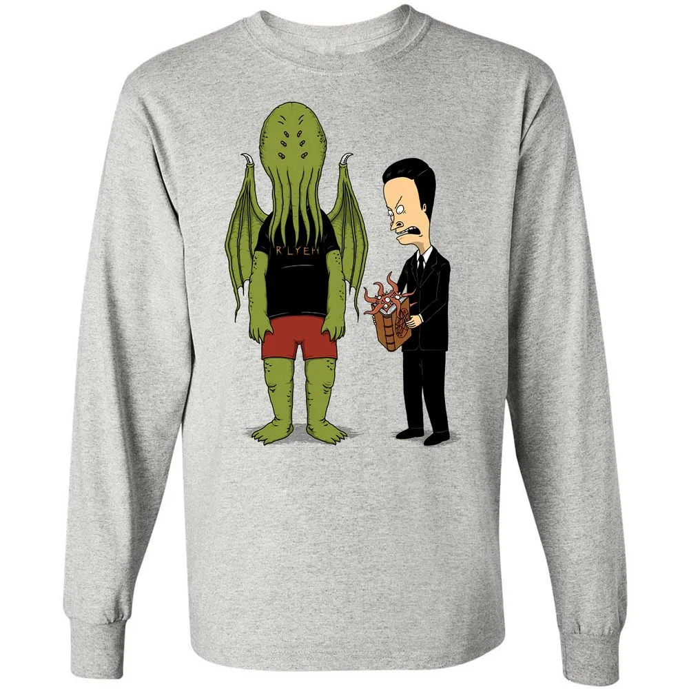 Long Sleeve T-Shirt - 8MC71HMX - Ash - 5