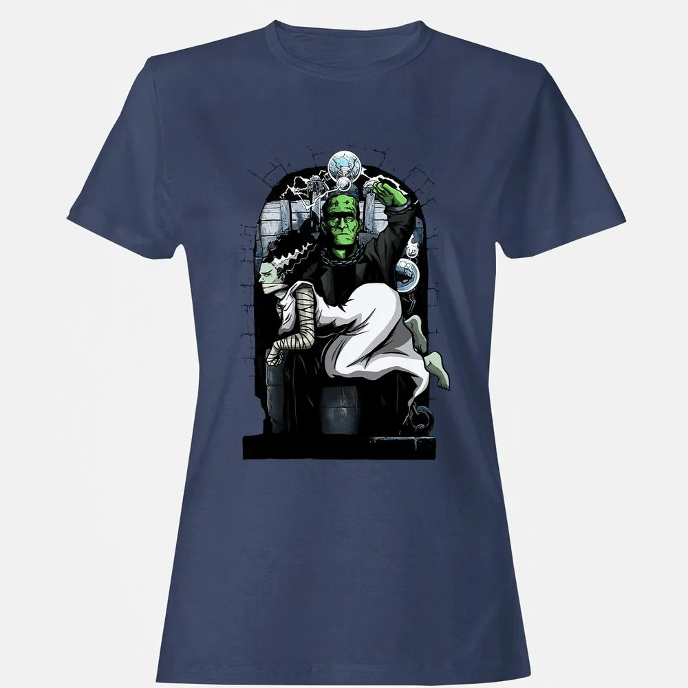 Women's T-Shirt - H6AFBV44 - Navy - 10