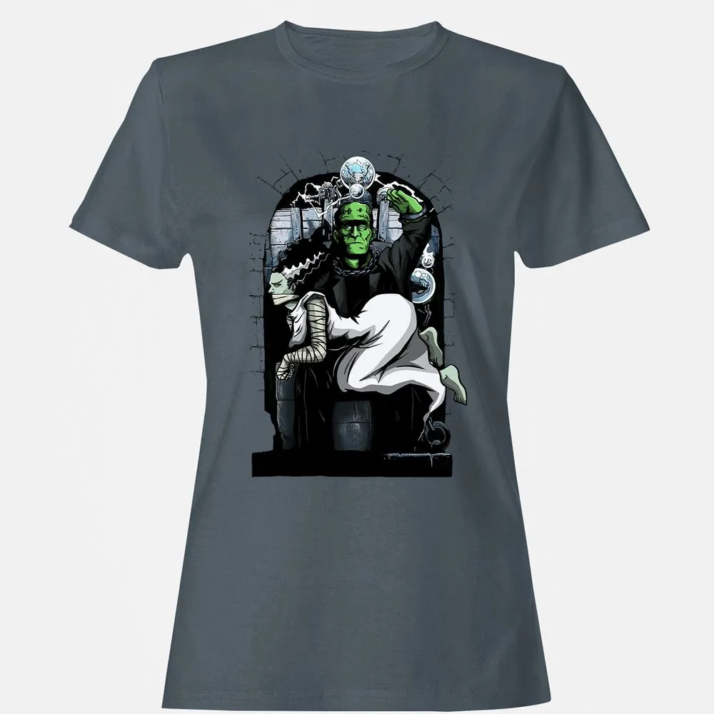 Women's T-Shirt - H6AFBV44 - Charcoal - 3