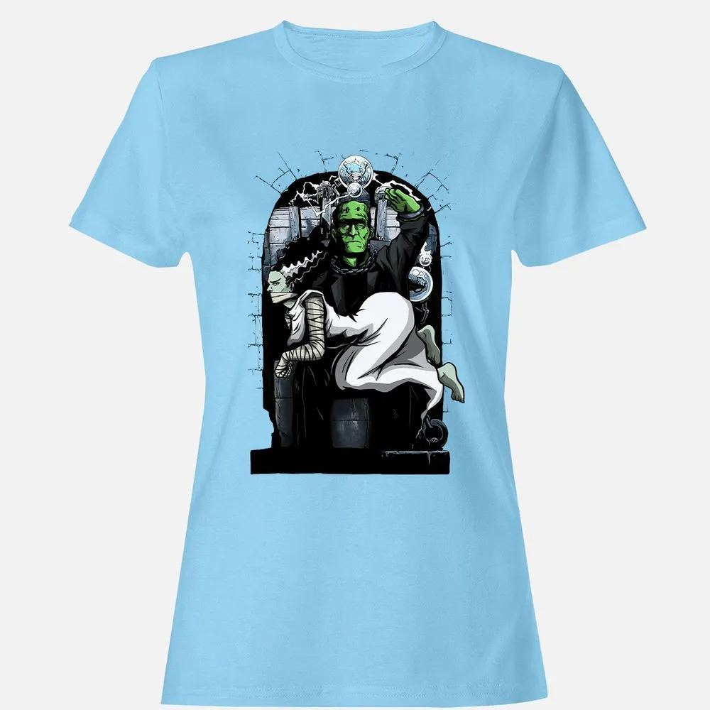 Women's T-Shirt - H6AFBV44 - Light Blue - 8