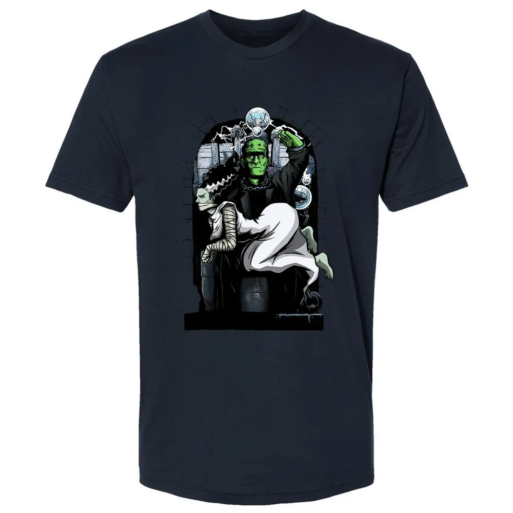 Premium Unisex T-Shirt - 4G5U1WEV - Midnight Navy - 14