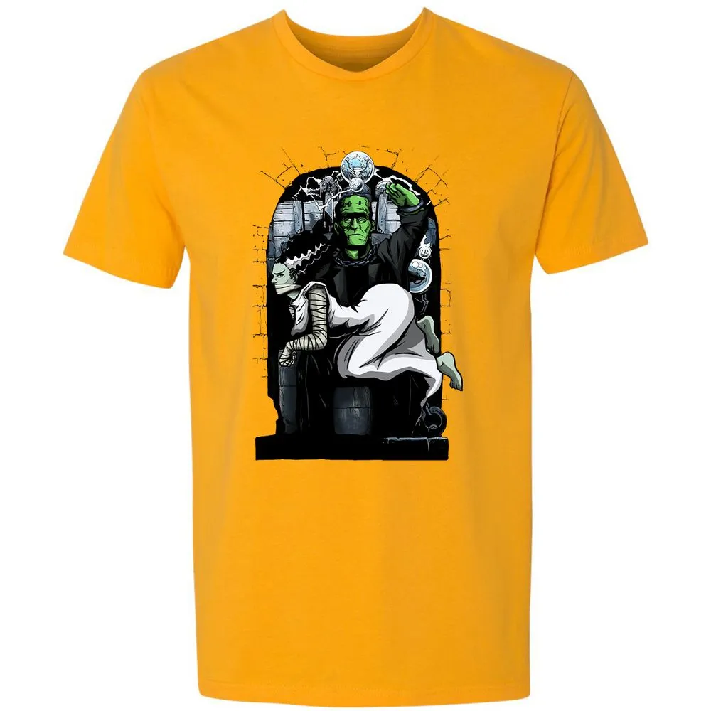 Premium Unisex T-Shirt - 4G5U1WEV - Gold - 12