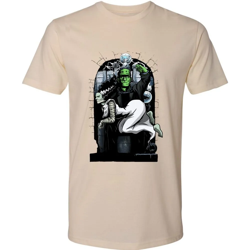 Premium Unisex T-Shirt - 4G5U1WEV - Cream - 2