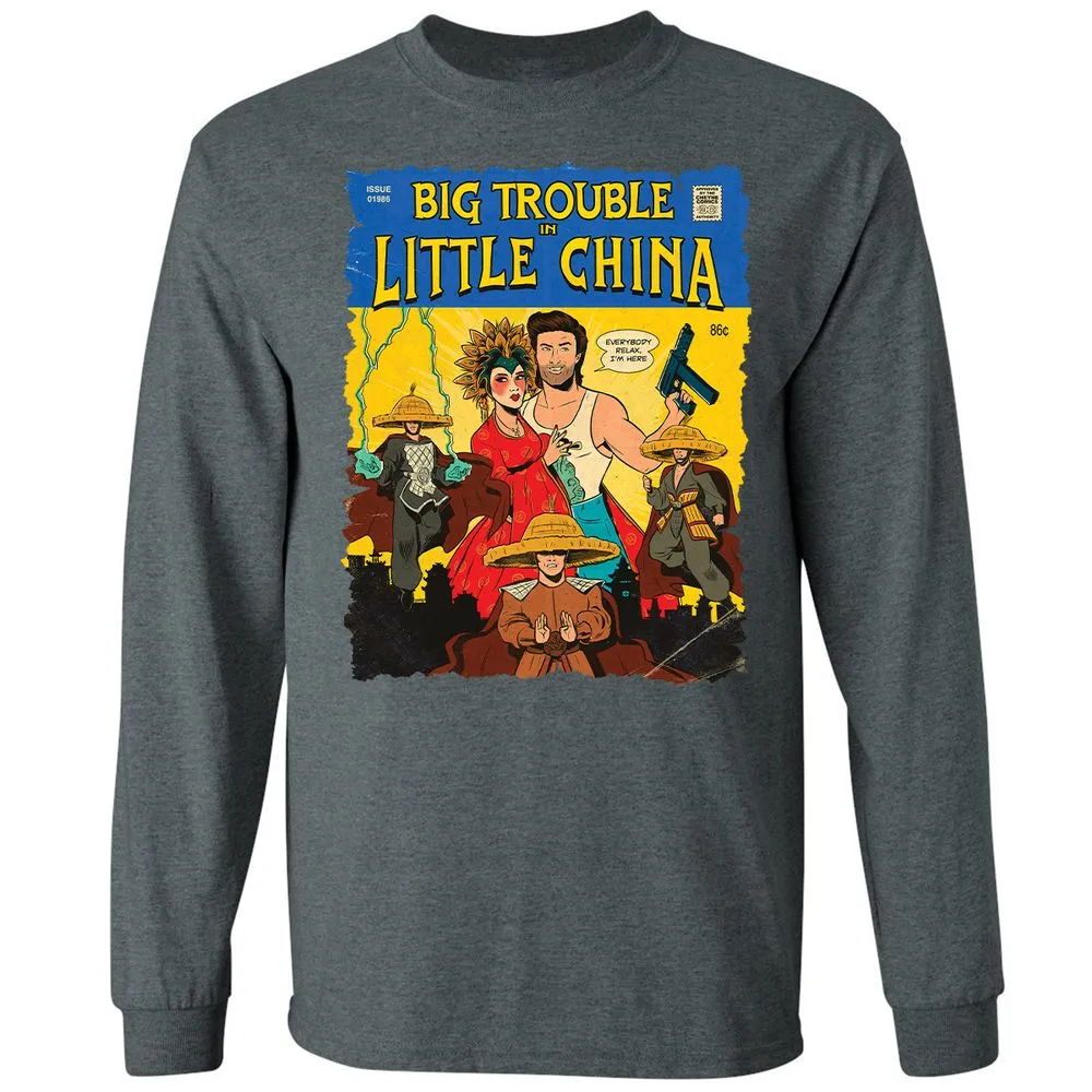 Long Sleeve T-Shirt - Z36FREN9 - Dark Heather - 15