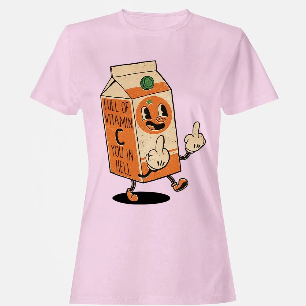 Women's T-Shirt - HJGXE73T - Light Pink - 9