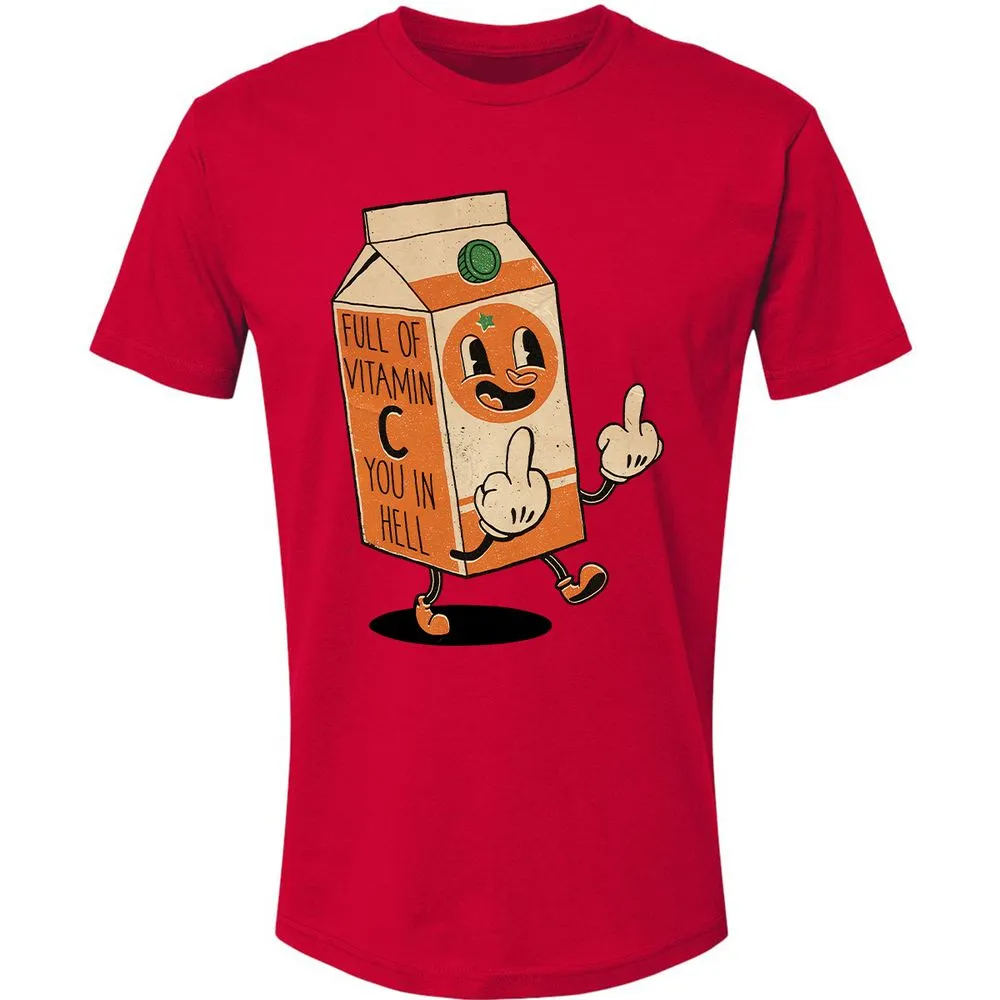 Premium Unisex T-Shirt - 2YK42SKE - Red - 6