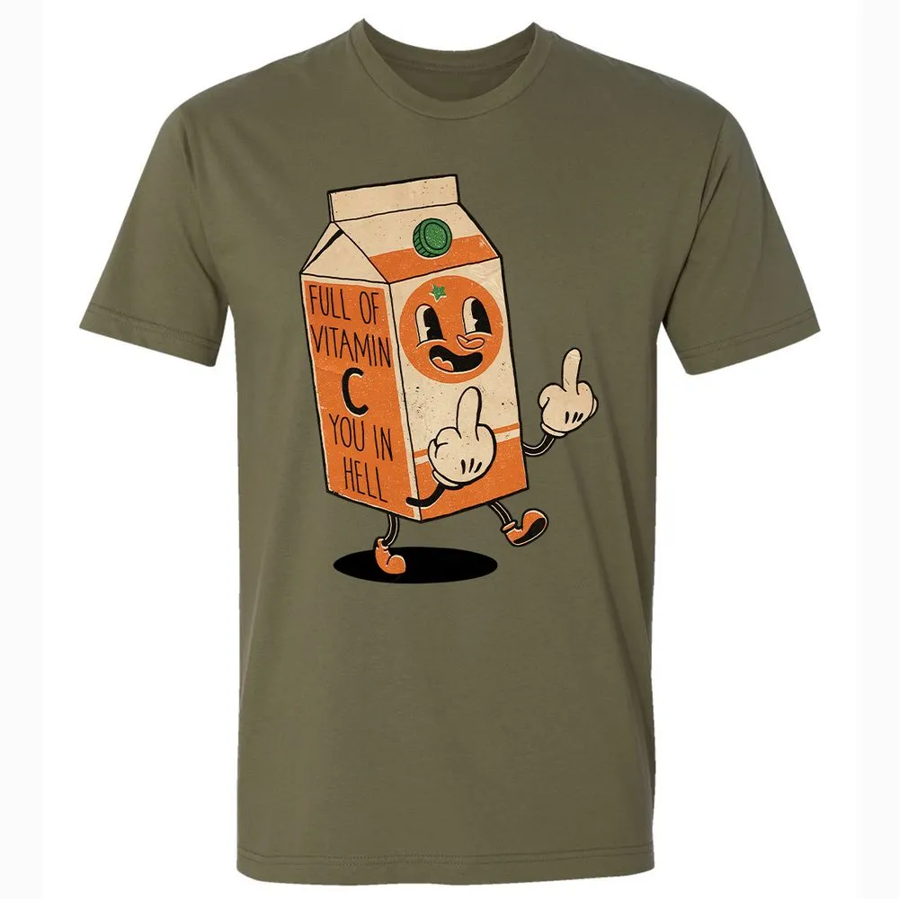 Premium Unisex T-Shirt - 2YK42SKE - Military Green - 5