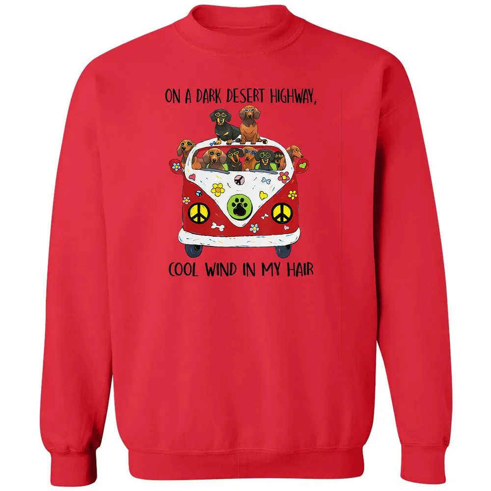 Classic Unisex Sweatshirt - Y5JGZBFM - Red - 5