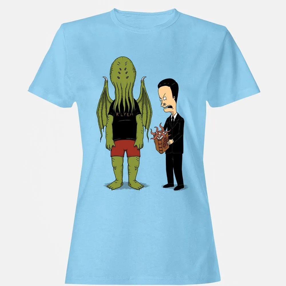 Women's T-Shirt - CKPCXEXN - Light Blue - 8