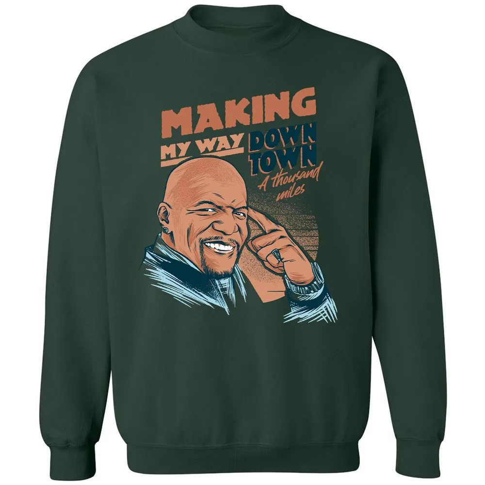 Classic Unisex Sweatshirt - S8Y8WC5B - Forest Green - 4
