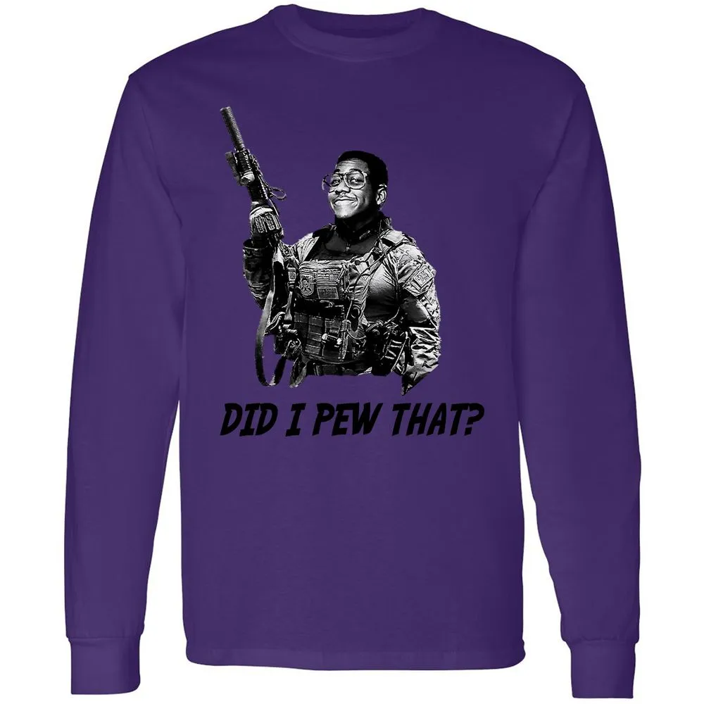 Long Sleeve T-Shirt - W4PJVRGW - Purple - 13