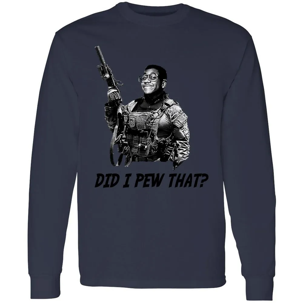 Long Sleeve T-Shirt - W4PJVRGW - Navy - 12