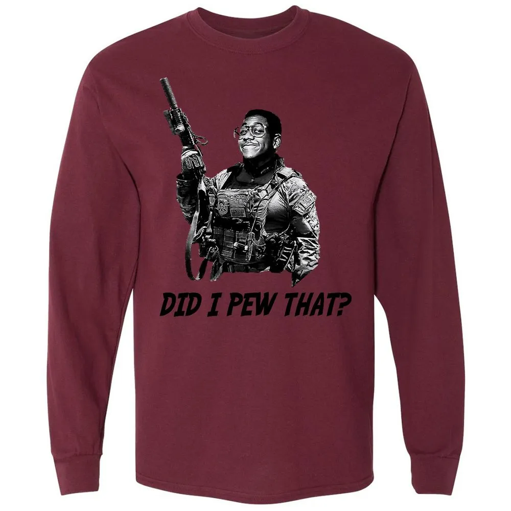 Long Sleeve T-Shirt - W4PJVRGW - Maroon - 11