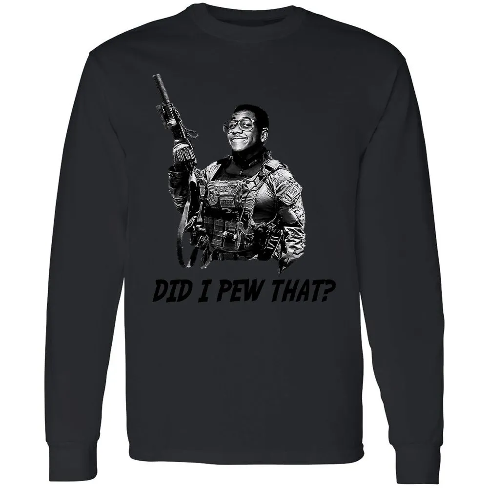 Long Sleeve T-Shirt - W4PJVRGW - Black - 16