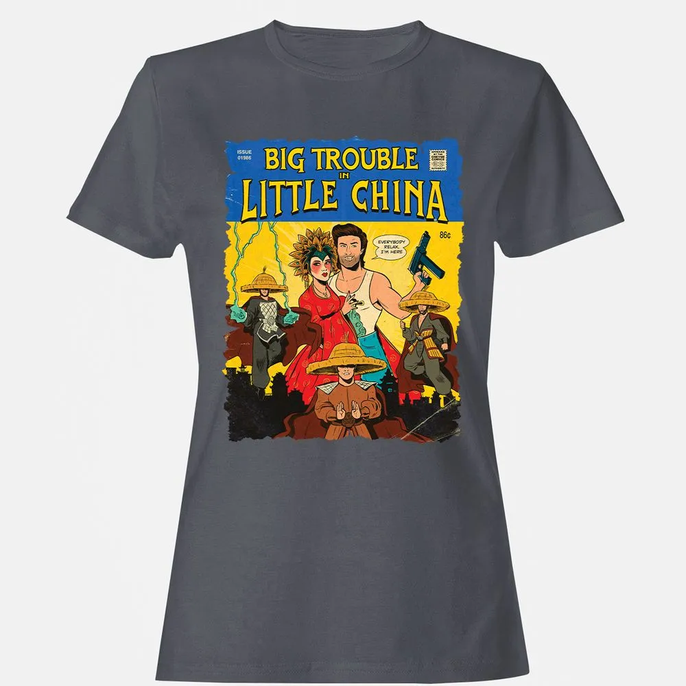 Women's T-Shirt - HUZ89R6X - Dark Heather - 5