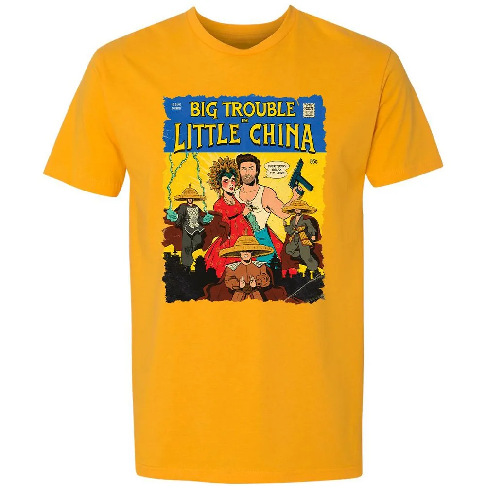 Premium Unisex T-Shirt - M21ZR7VU - Gold - 12
