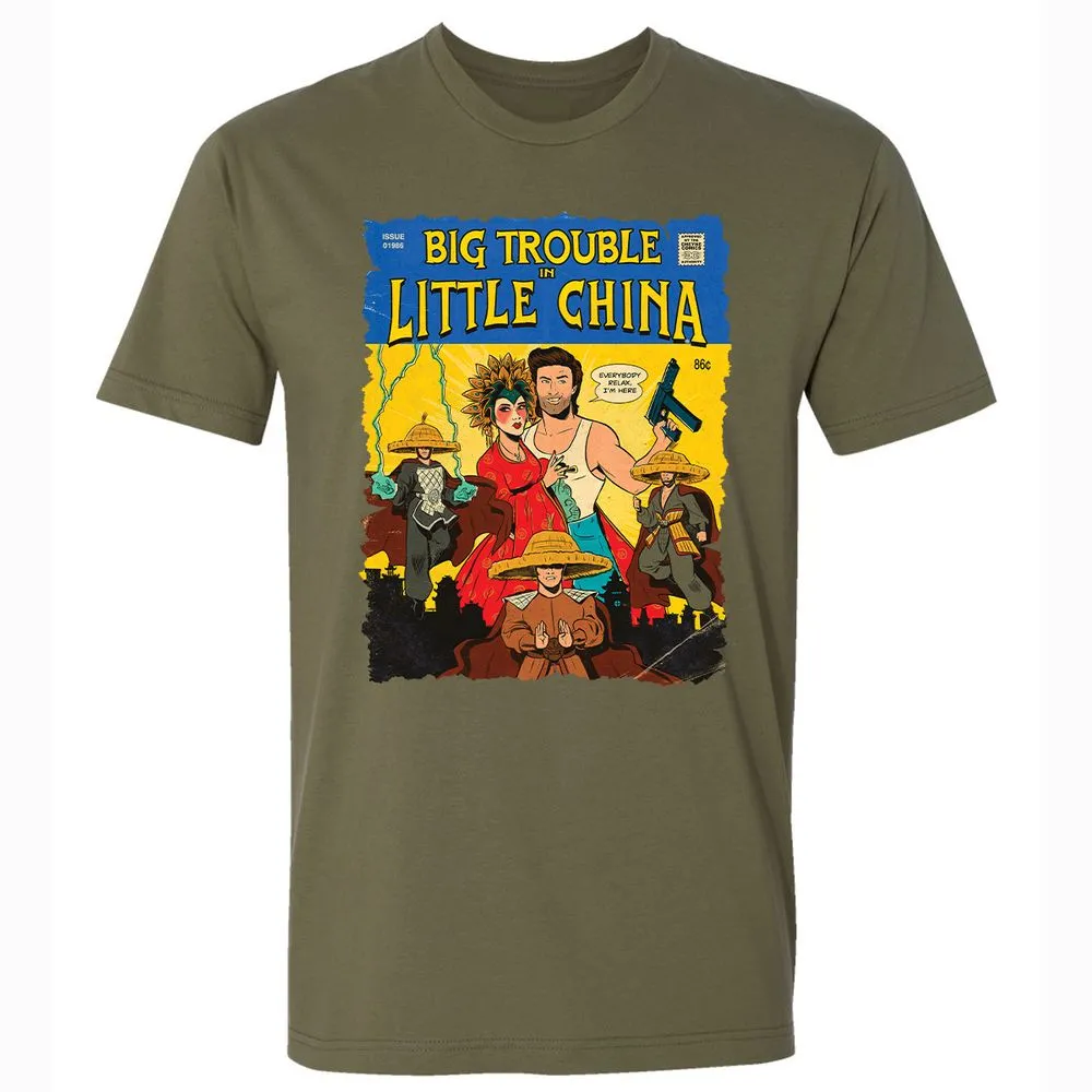 Premium Unisex T-Shirt - M21ZR7VU - Military Green - 5