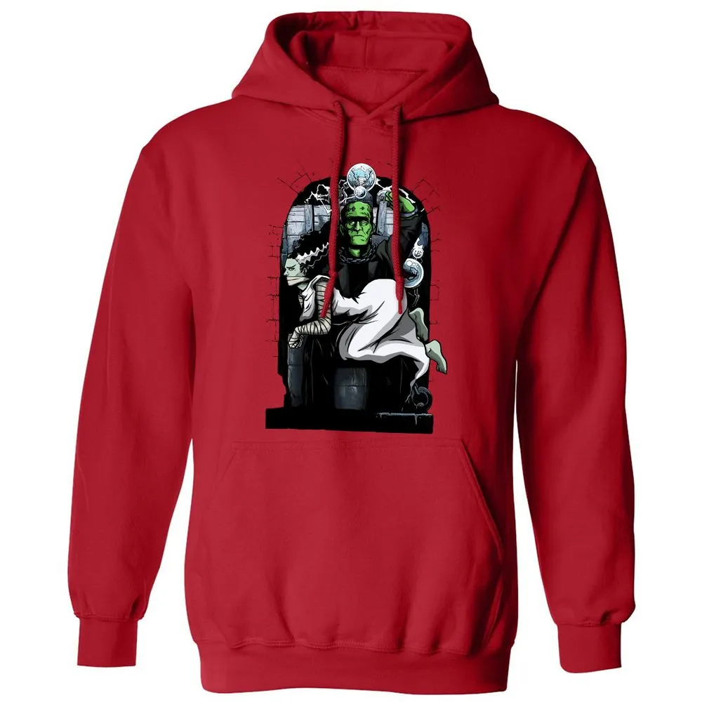 Classic Unisex Hoodie - GN6FFWLP - Red - 5