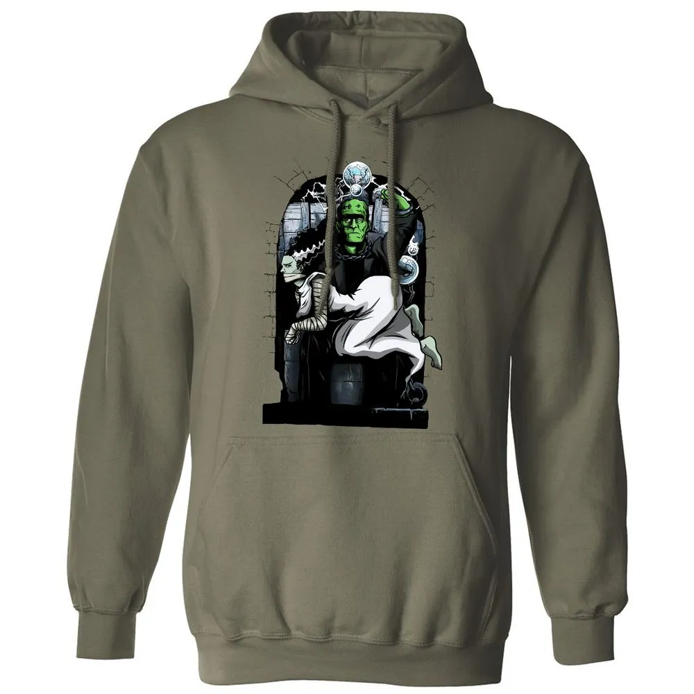 Classic Unisex Hoodie - GN6FFWLP - Military Green - 4