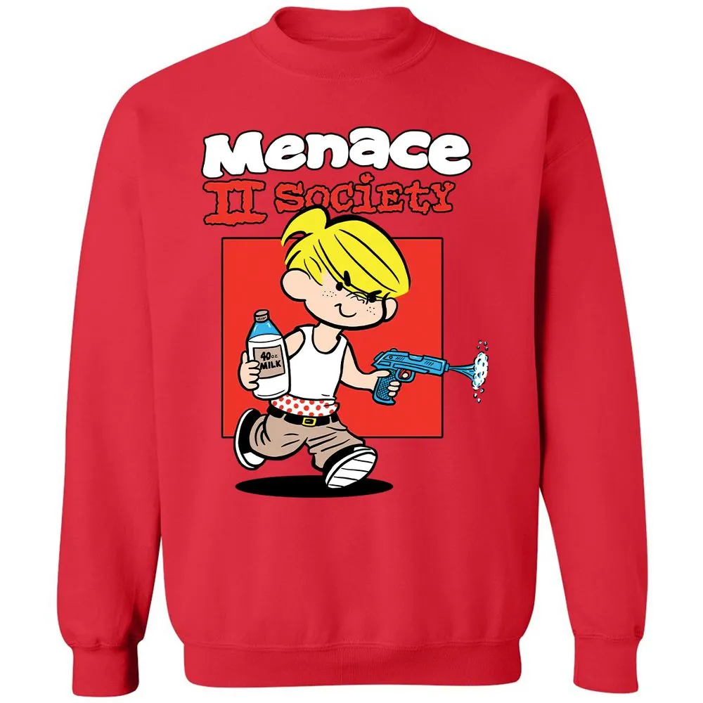 Classic Unisex Sweatshirt - 5MSZUDTK - Red - 5