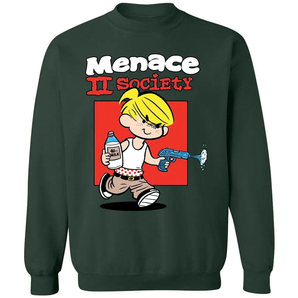 Classic Unisex Sweatshirt - 5MSZUDTK - Forest Green - 4