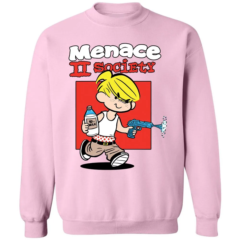 Classic Unisex Sweatshirt - 5MSZUDTK - Light Pink - 3