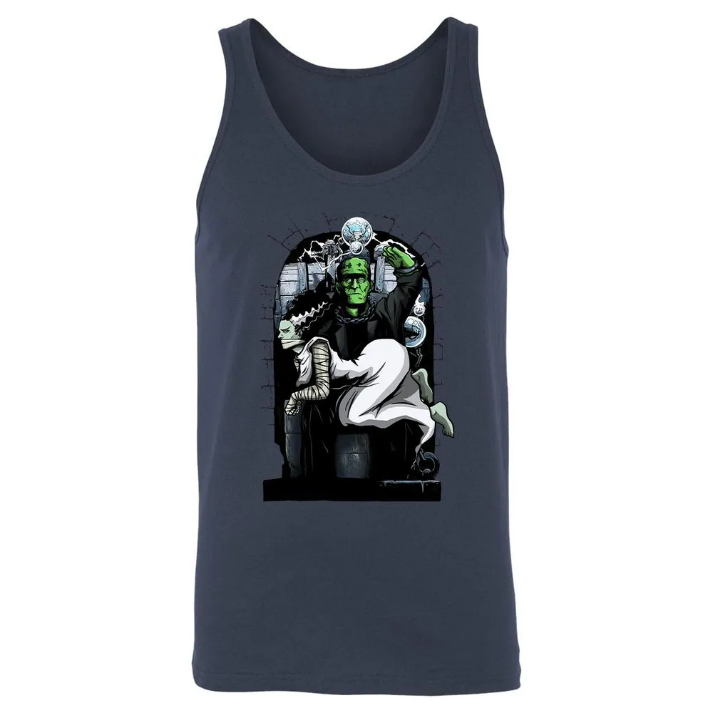Unisex Jersey Tank - BWQ8RSQ1 - Navy - 8