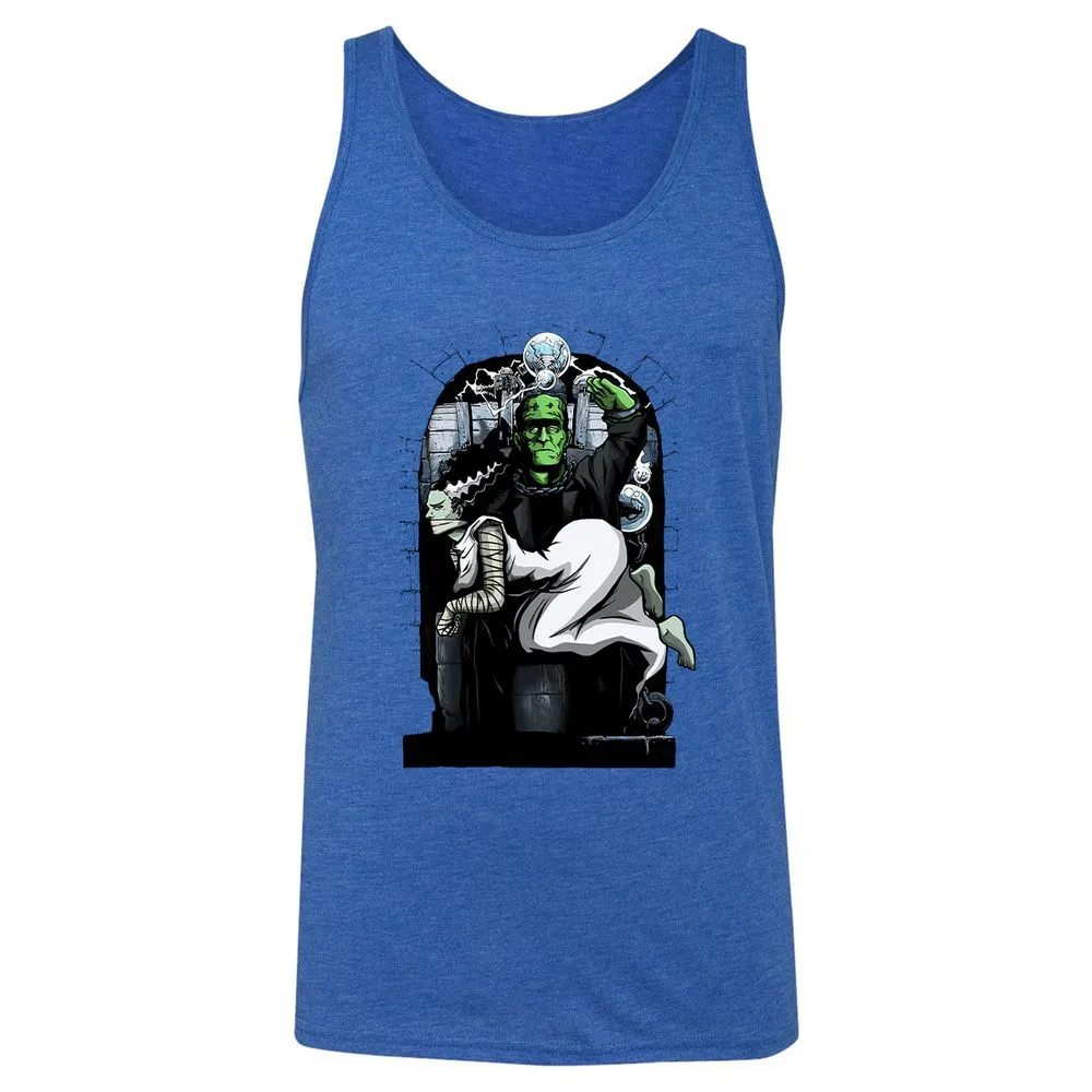 Unisex Jersey Tank - BWQ8RSQ1 - True Royal Triblend - 12