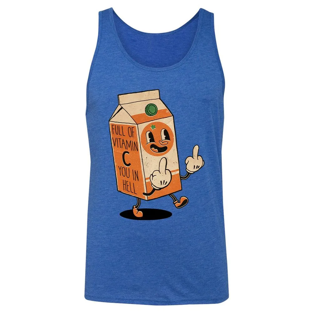 Unisex Jersey Tank - Z957S1J9 - True Royal Triblend - 12
