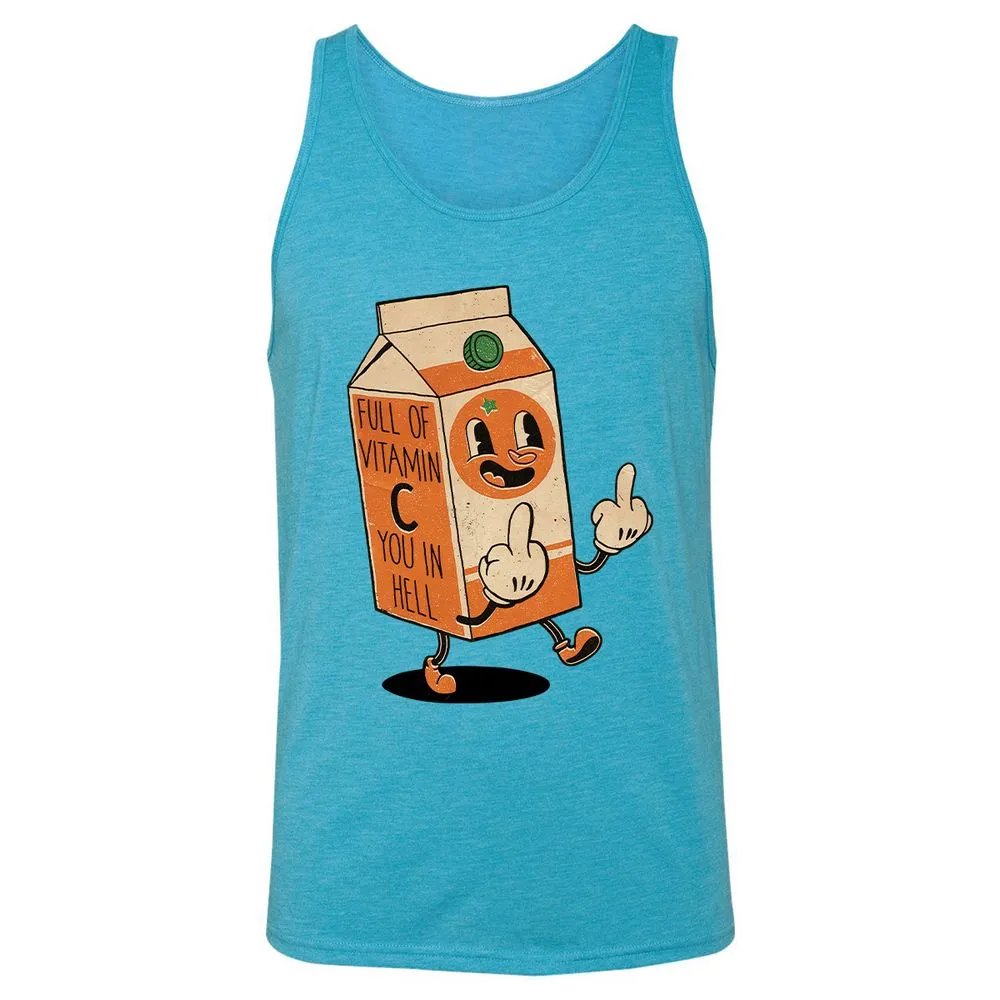 Unisex Jersey Tank - Z957S1J9 - Aqua Triblend - 3