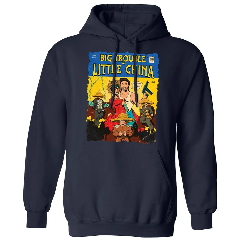 Classic Unisex Hoodie - QN6JZKCU - Navy - 8