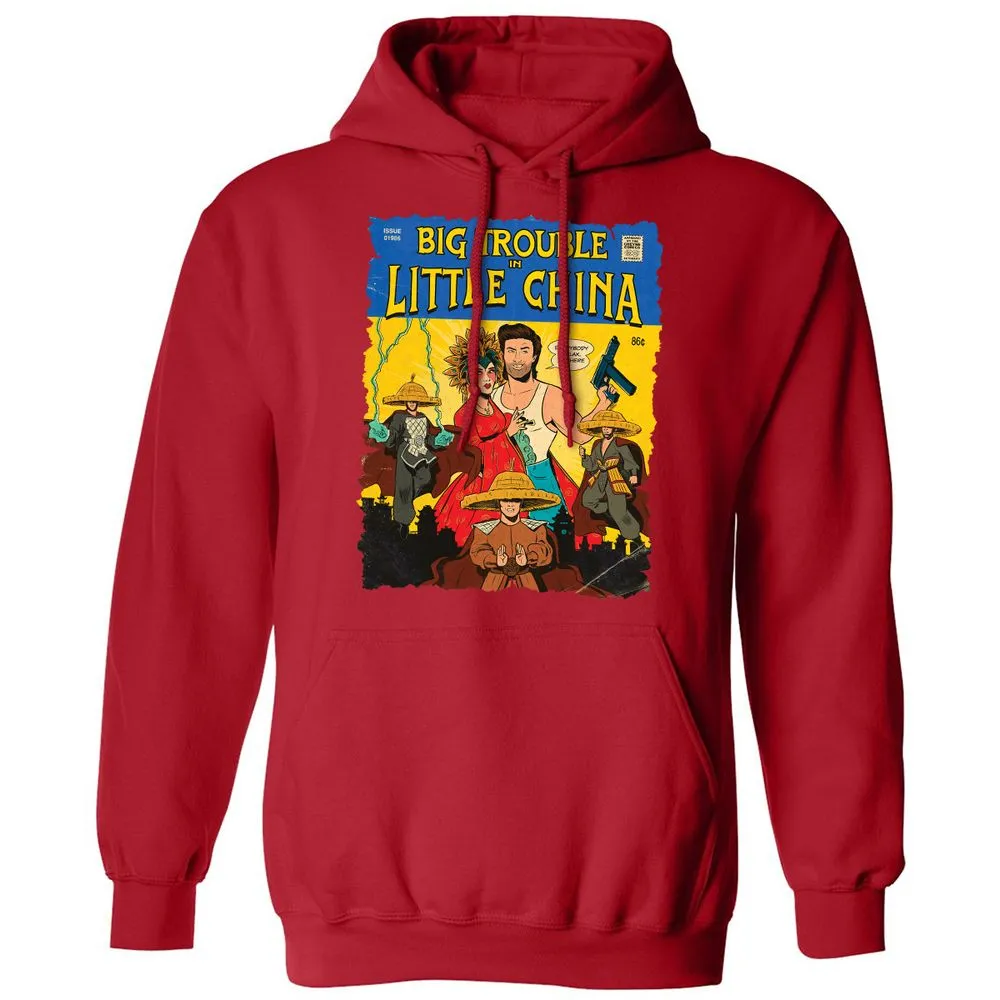 Classic Unisex Hoodie - QN6JZKCU - Red - 5