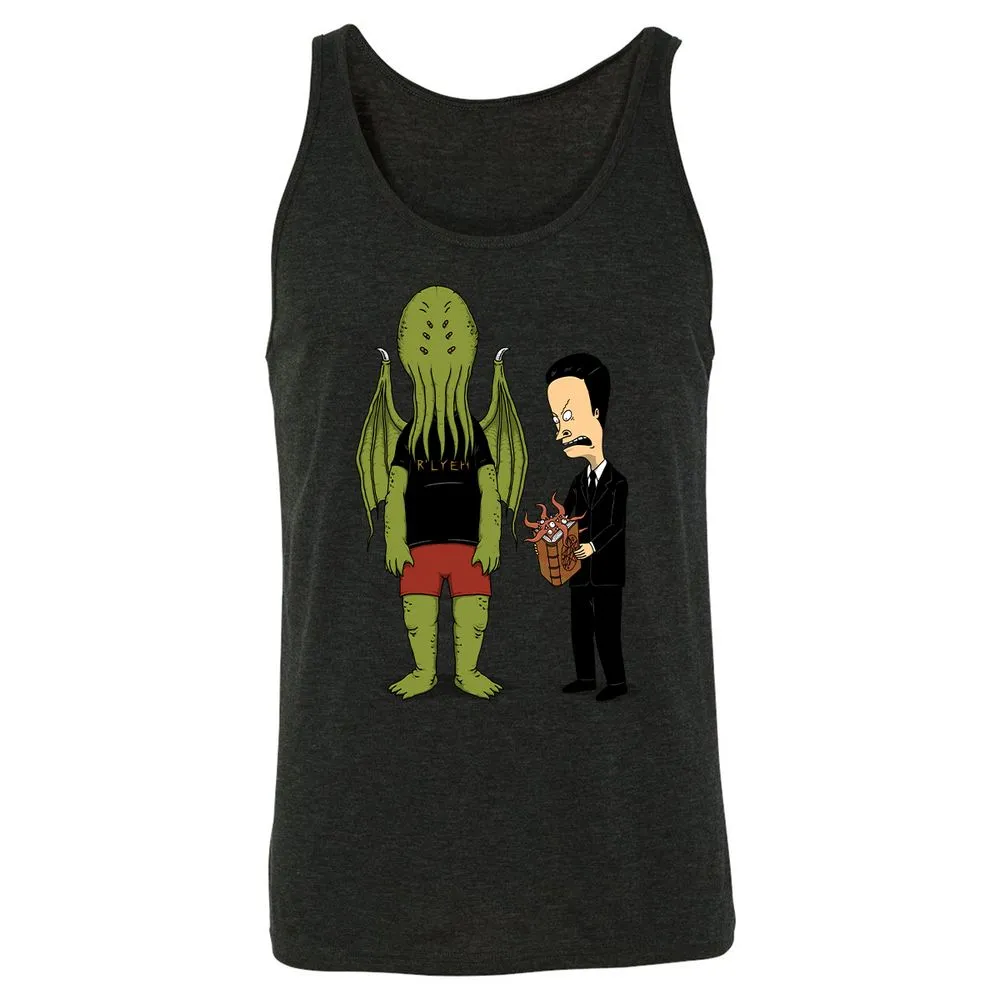 Unisex Jersey Tank - 3FTVM3Z5 - Charcoal Black Triblend - 5