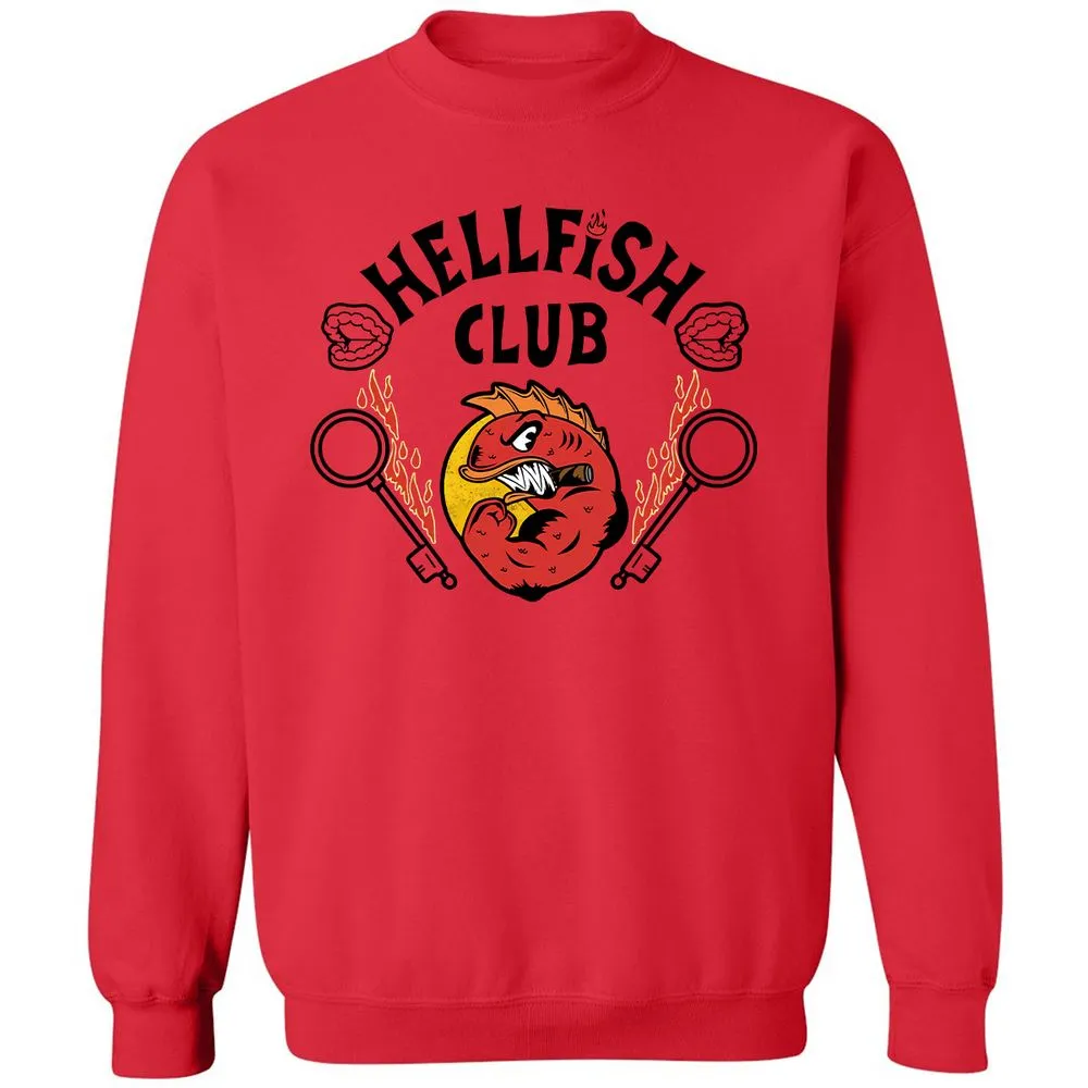Classic Unisex Sweatshirt - ZT64H4RJ - Red - 5