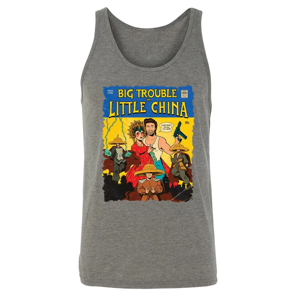 Unisex Jersey Tank - NS8L596E - Grey Triblend - 2