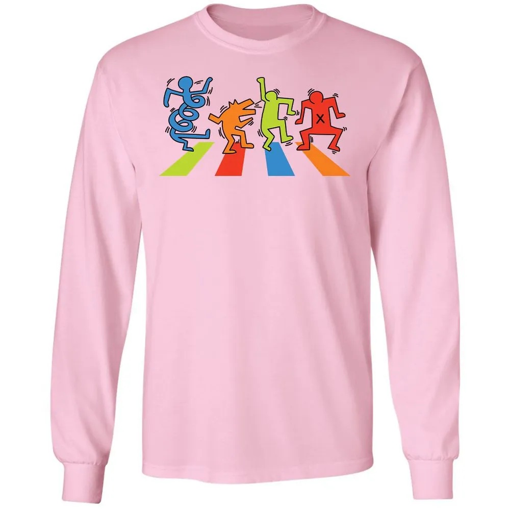 Long Sleeve T-Shirt - 8F98W92E - Light Pink - 3
