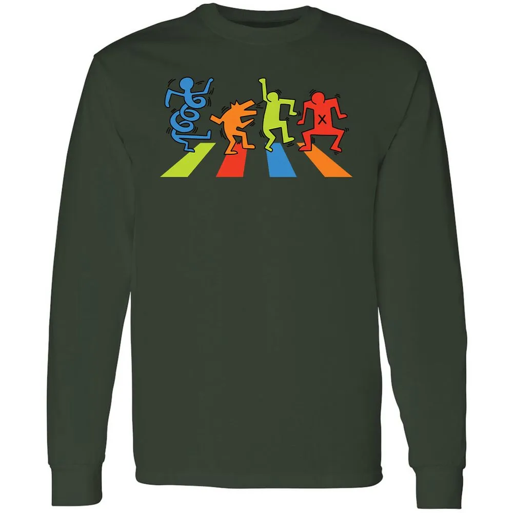 Long Sleeve T-Shirt - 8F98W92E - Forest Green - 8