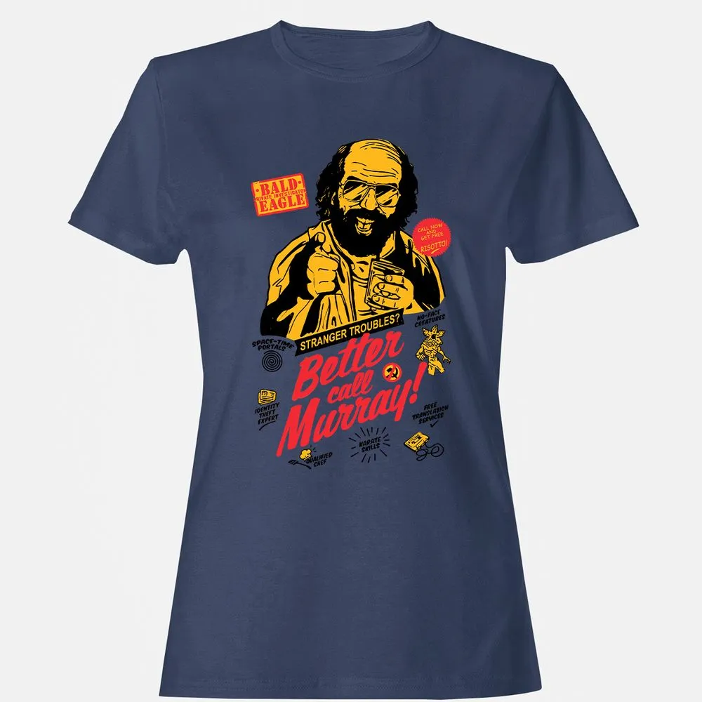 Women's T-Shirt - RU99P7PJ - Navy - 10