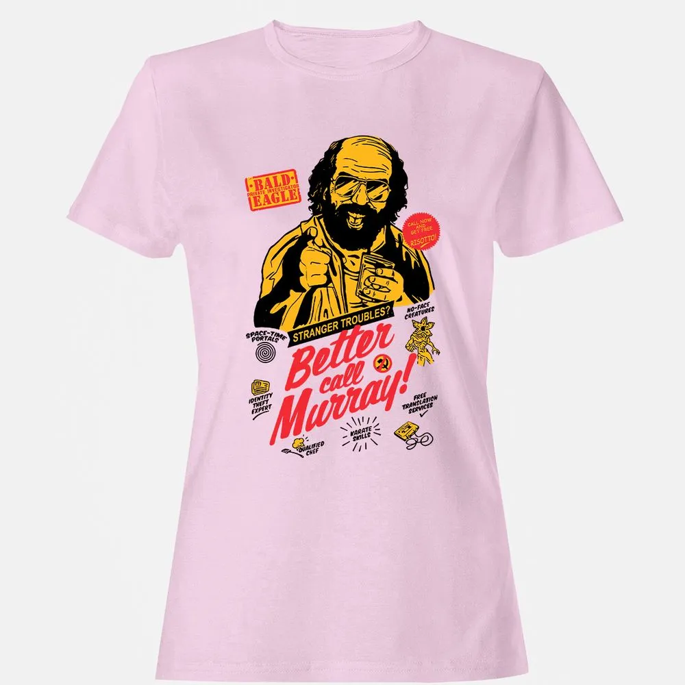 Women's T-Shirt - RU99P7PJ - Light Pink - 9