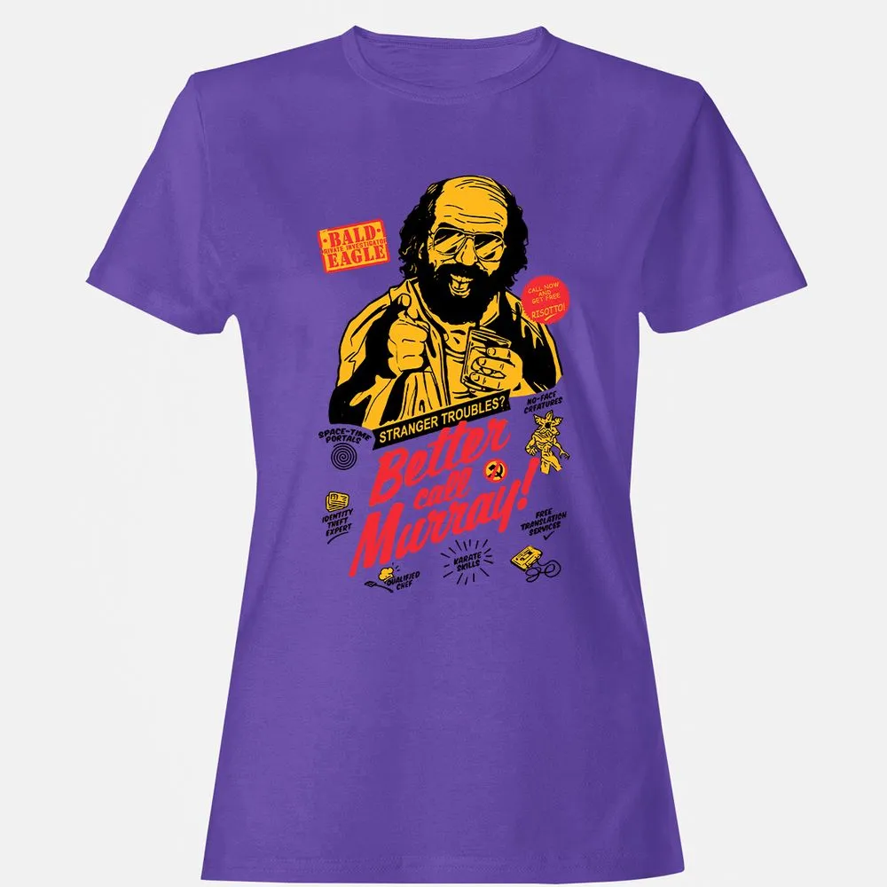 Women's T-Shirt - RU99P7PJ - Purple - 12